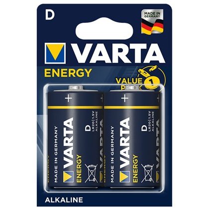 BATERIE ALCALINA LR20 BLISTER 2 BUC BATERIE ALCALINA ENERGY LR20 BL 2 BUC