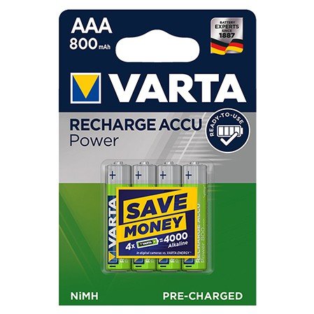 ACUMULATORI AAA 800MAH BLISTER 4 BUC