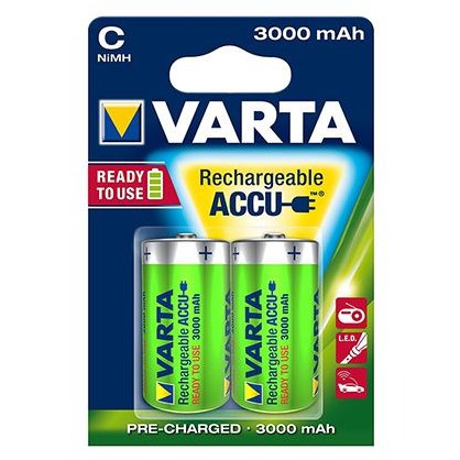 ACUMULATOR R14 NIMH 3000MAH BLISTER 2BUC VART