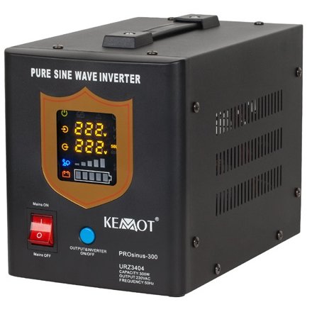 UPS Centrale Termice Sinus Pur 500VA/300W 12V Negru