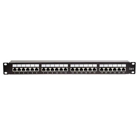 PATCH PANEL 24 PORTURI UTP CAT 5E KRONE+110 PATCH PANEL 24 PORTURI UTP CAT 5E KRONE+110