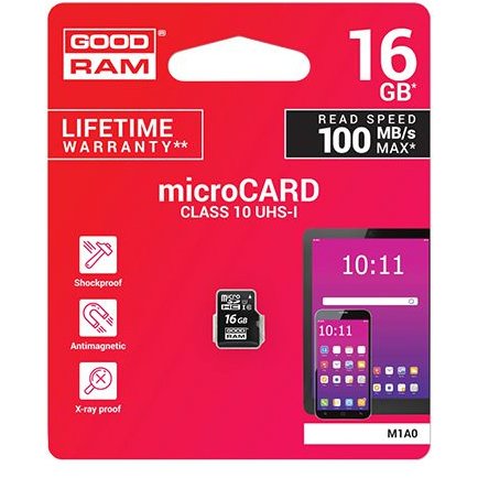 Card MICRO SD CARD 16GB CLASS 10