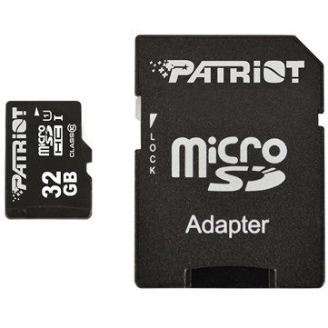 Card MICROSD CARD 32GB CLASS 10 ADAPTOR