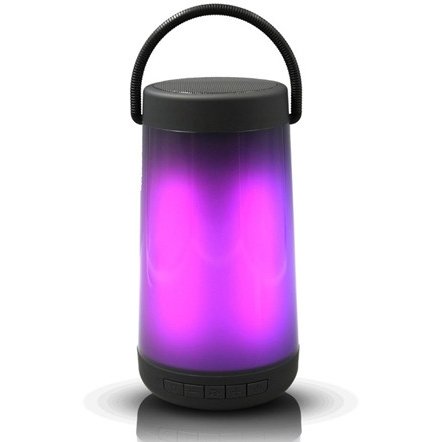 Boxa Portabila PMG15LED Bluetooth Full LED Negru