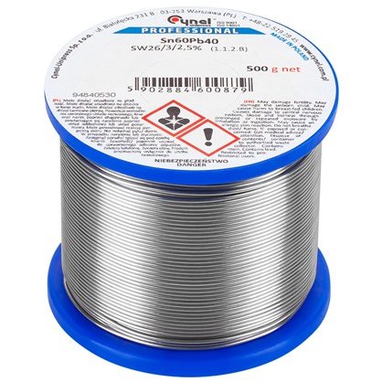 ROLA FLUDOR SN60PB40 CYNEL 2.0MM 500G