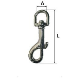 CARABINA BRELOC CU ARC SI INEL ROTATIV 11X53M