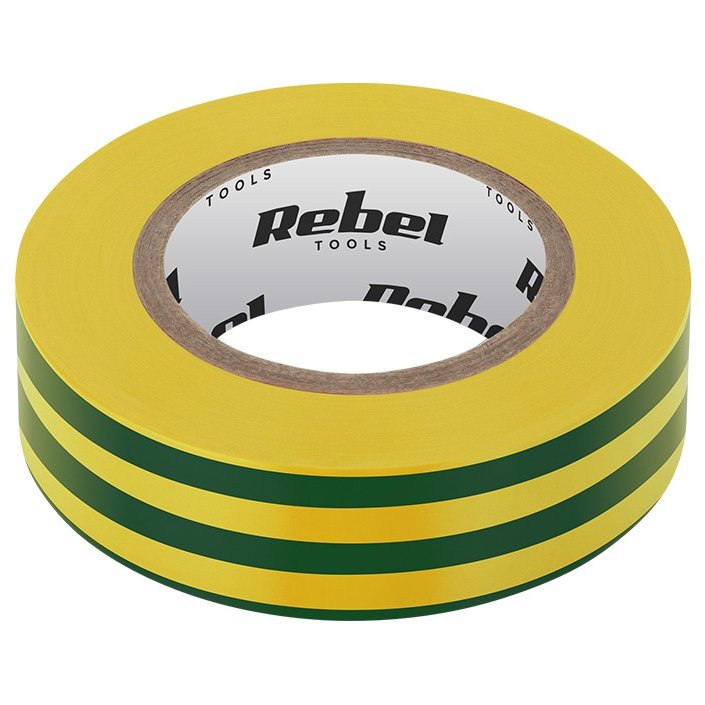 Rebel BANDA IZOLATOARE 0.13X19X20YD GALBEN VERDE RE — imaginea 4