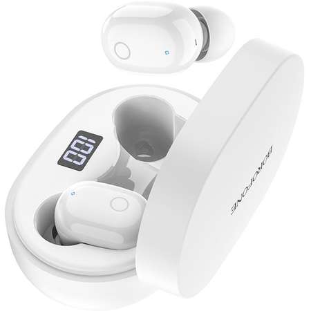 Casti Borofone TWS BW06 Manner Bluetooth White