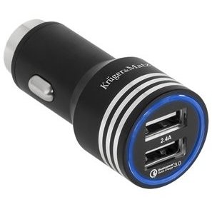 INCARCATOR AUTO 2XUSB QUICK CHARGE 3.0