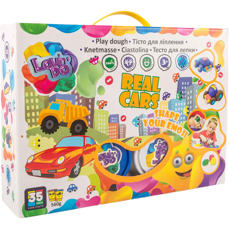 Set de modelat plastilina Lovin'Do Real Cars