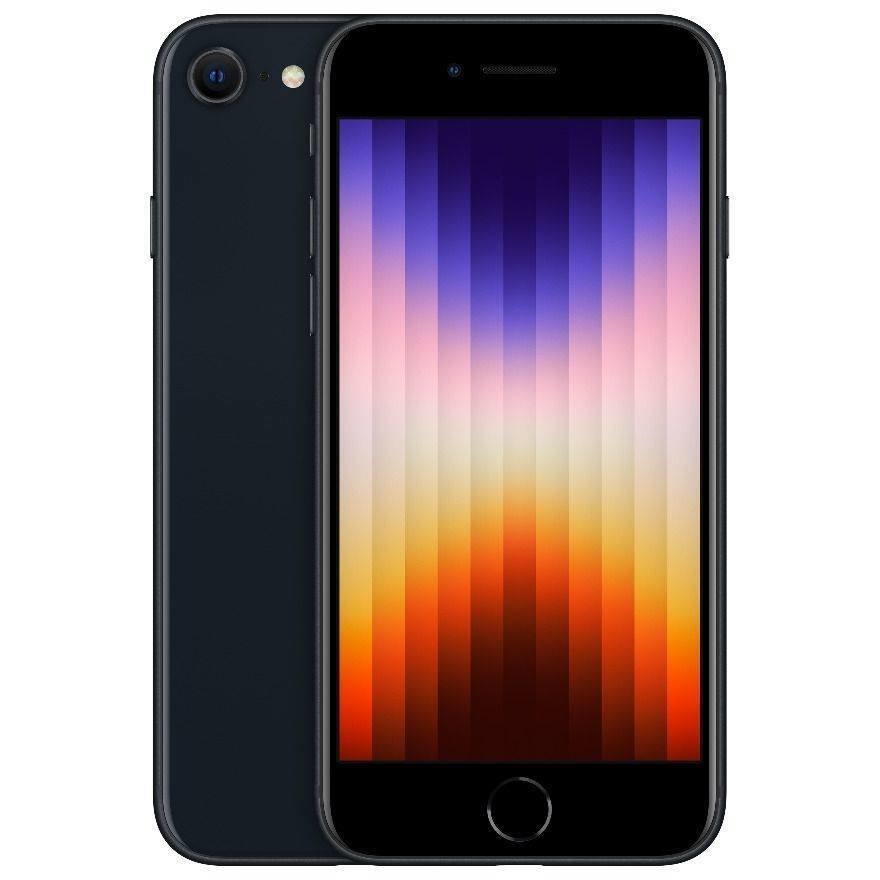 Telefon mobil iPhone SE3 128GB Dual Sim Midnight