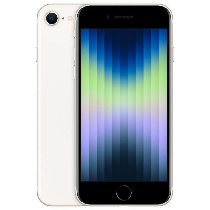 Apple iPhone se3 64Ｇおまけ多数 Telefon mobil Apple iPhone SE3 64GB Dual Sim Starlight ITGalaxy.ro