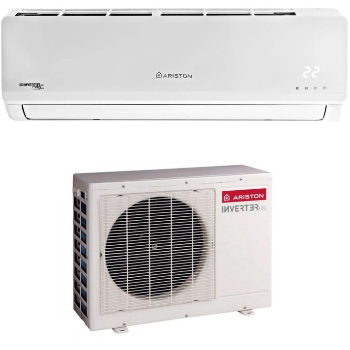 Aparat aer condiționat Ariston Prios 25 Inverter 9000BTU Clasa A++ Wi-Fi Ready White — imaginea 3