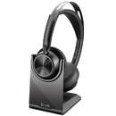 Voyager Focus 2 UC USB-A Charge Stand  Black
