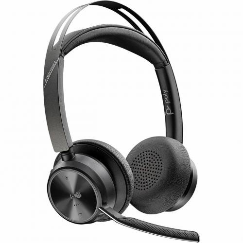Casti cu microfon Voyager Focus 2 UC USB-A Black
