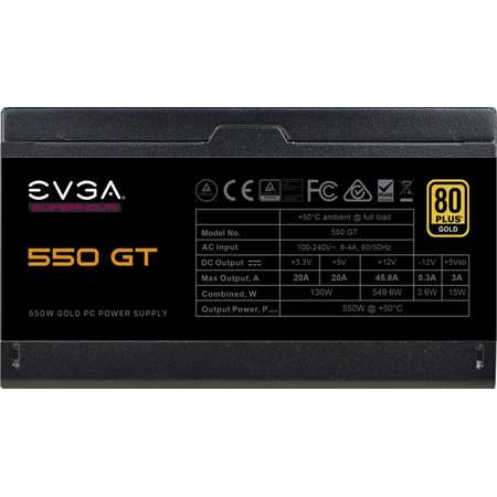 Sursa EVGA SuperNOVA 550 G3 80 PLUS Gold