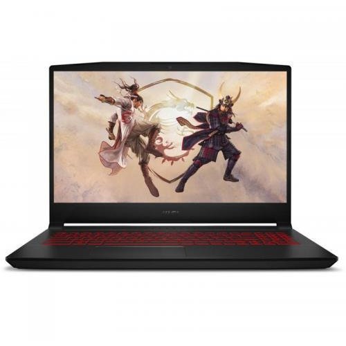 Laptop Katana GF66 FHD 15.6 inch Intel Core i7-12700H 16GB 512GB GeForce RTX 3070 Ti Free Dos Titanium Black