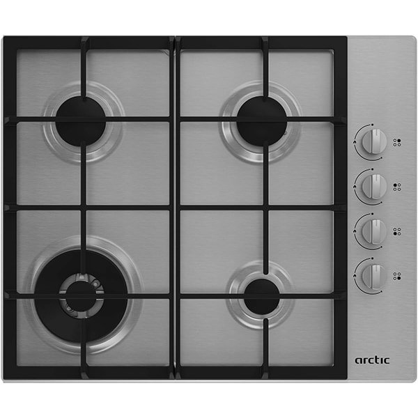 Plita incorporabila ARGW64125SX Gaz 4 arzatoare Inox