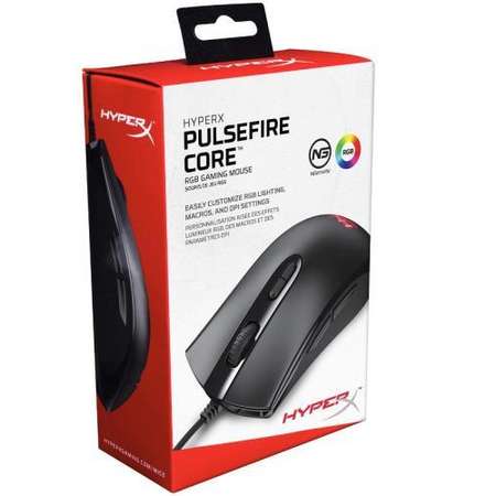 Mouse Gaming HP HyperX Pulsefire Core Black