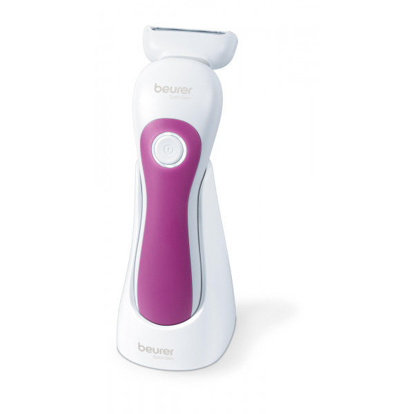 Aparat de Ras pentru Femei HL36 Lumina LED Trimmer Integrat Alb/Roz