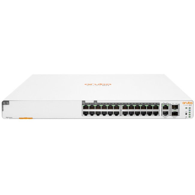 Switch Instant On 1960 Rackmount Gigabit Smart Stack Switch 26x RJ-45 4x SFP+ 370W PoE++/PoE+