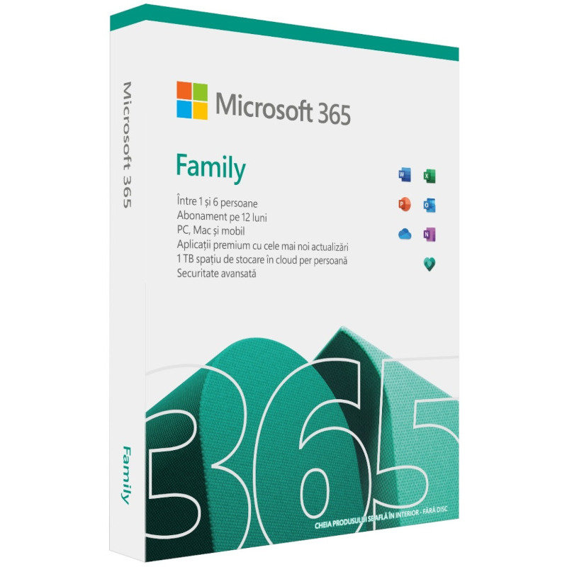 Licenta Cloud Retail 365 Family English Subscriptie 1 An
