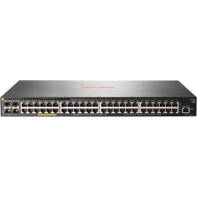 Switch 2930F 48G Rackmount Gigabit Managed 48x RJ-45 4x SFP+ 370W PoE+
