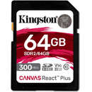 Canvas React Plus R300/W260 SDXC 64GB UHS-II U3 Class 10