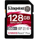 Card Kingston Canvas React Plus R300/W260 SDXC 128GB UHS-II U3 Class 10