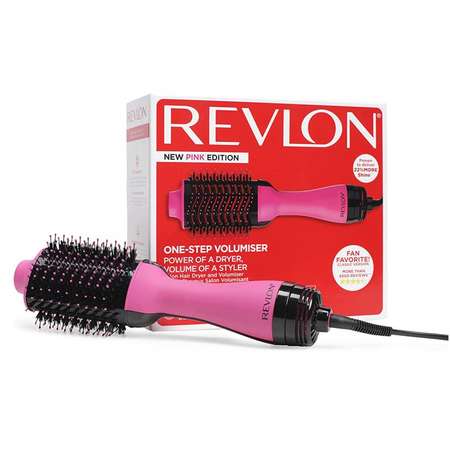 Perie electrica fixa Revlon RVDR5222PE One-Step Hair Dryer&Volumizer 800W Roz