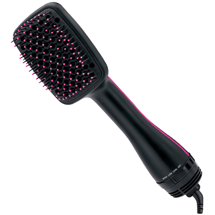 Perie de par Revlon RVDR5212E2 One-Step Hair Dryer&Styler 800W Negru / Roz