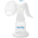 Pompa manuala de san Sanity Easy Comfort cu clapeta biberon si tetina BPA free