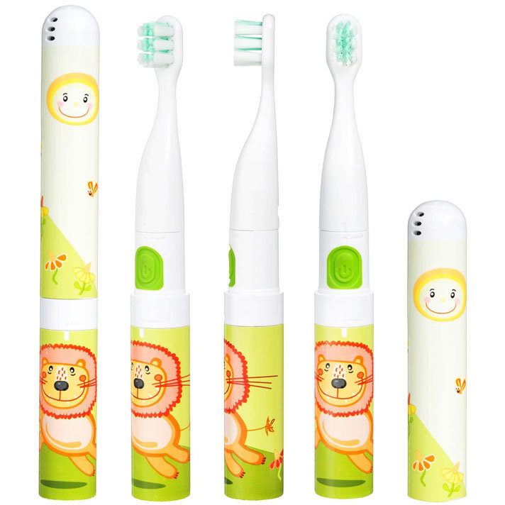 Periuta de dinti electrica Vitammy Smile pentru copii 3 ani+ cutie travel Animatie Leu — imaginea 6