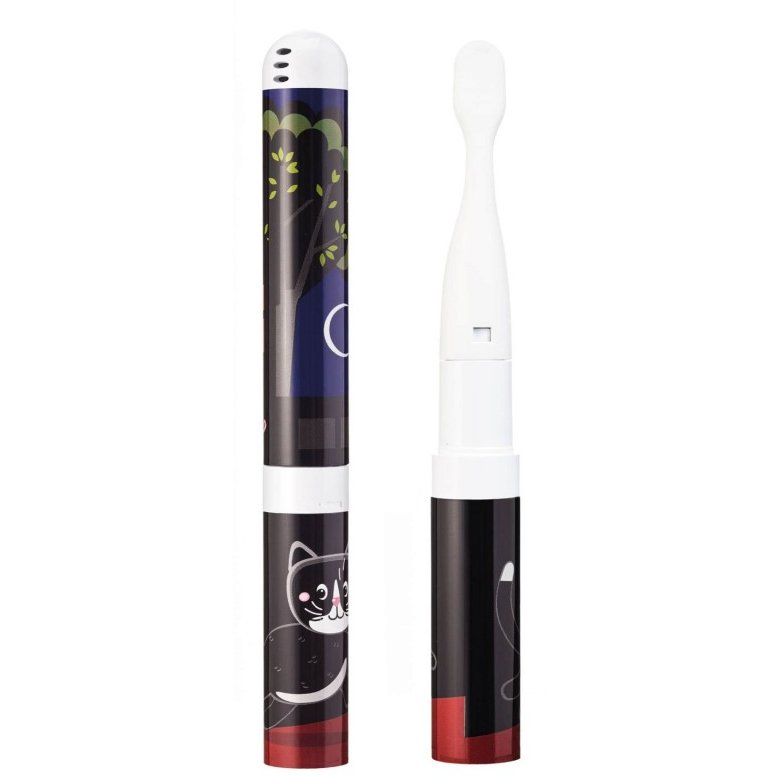 Periuta de dinti electrica Vitammy Smile pentru copii 3 ani+ cutie travel Animatie Pisoi — imaginea 4