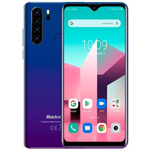 Telefon mobil A80 Plus 64GB 4GB RAM Dual SIM 4G Blue