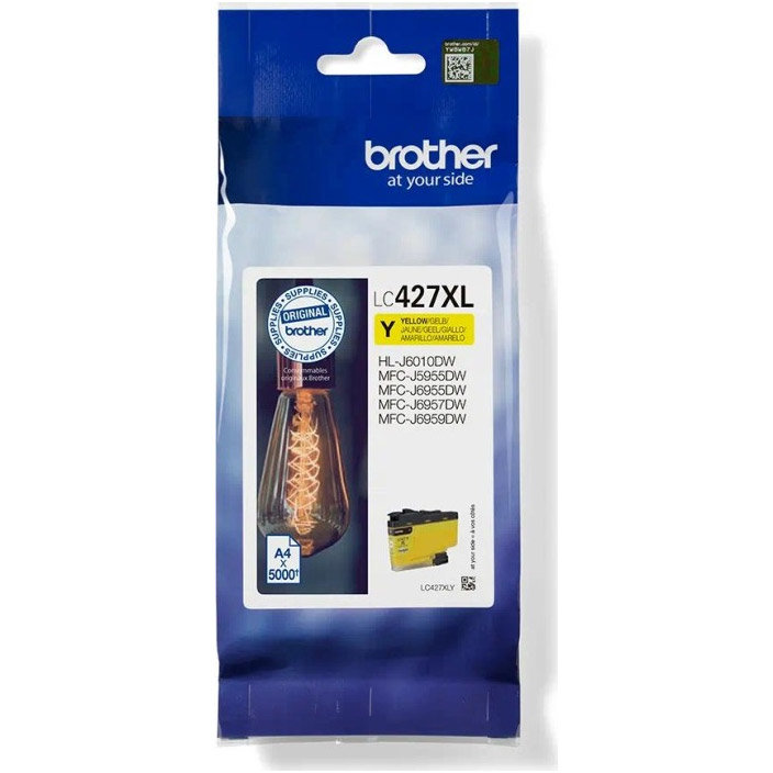 Cartuș Cerneală Brother LC427XLY 5000 Pagini Galben