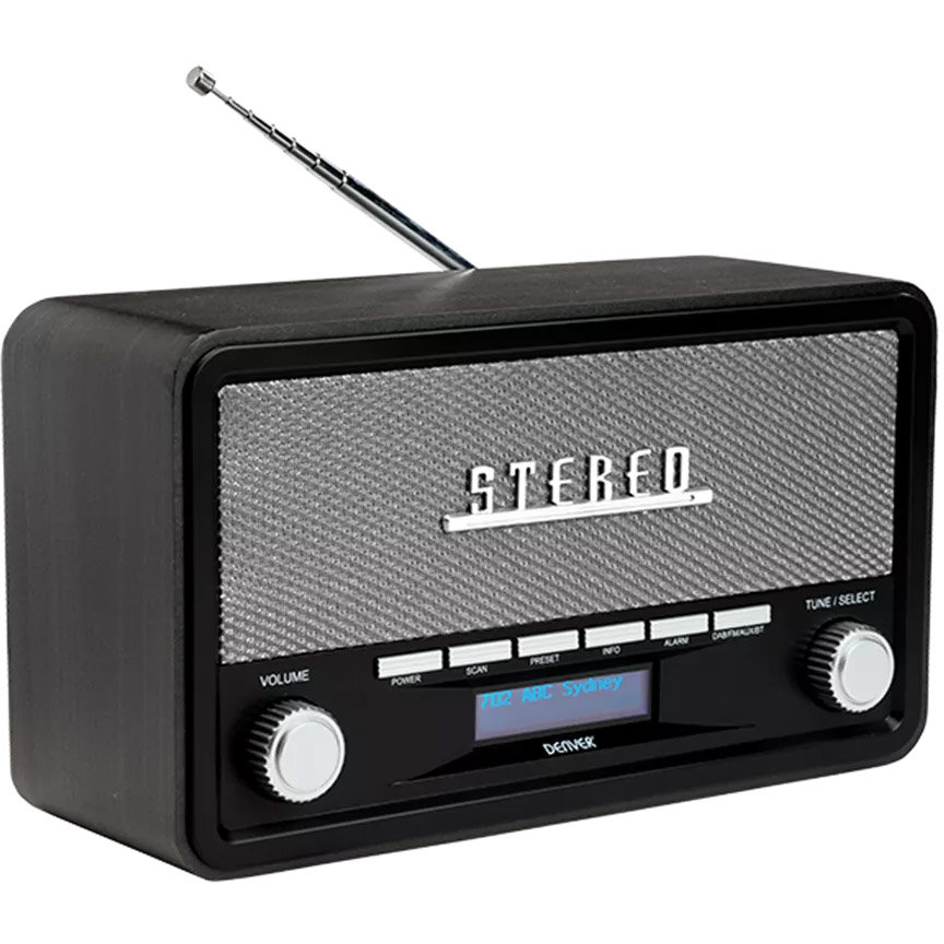 Radio Denver DAB-18 Dark Grey — imaginea 2
