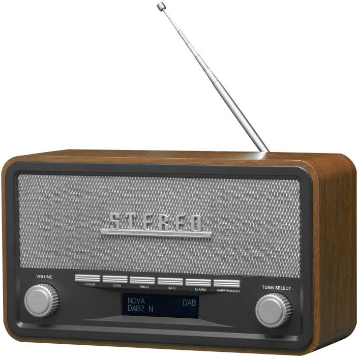 Radio DAB-18 Dark Brown