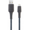 Cablu de date si Incarcare Goui G-LC15-8PINBK Tough USB la Lightning 1.5m Bleumarin / Negru