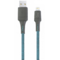 Cablu de date si Incarcare Goui G-LC15-8PINB Tough USB la Lightning 1.5m Albastru / Negru