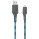 G-LC15-8PINB Tough USB la Lightning 1.5m Albastru / Negru