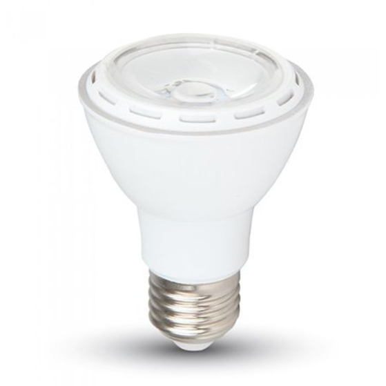 Bec LED SKU-4265 PAR20 E27 8W 6000K lumina alba rece