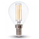 Bec cu filament LED V-Tac SKU-4300 E14 4W 3000K lumina alba calda
