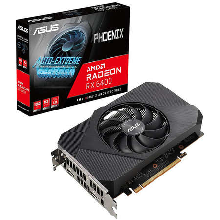 Placa video ASUS AMD Radeon RX 6400 Phoenix 4GB GDDR6 64bit