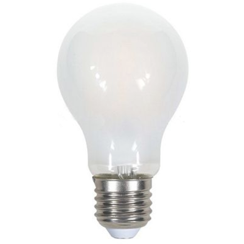 Bec LED cu filament SKU-7178 Sticla mata A60 E27 5W 2700K lumina alba calda