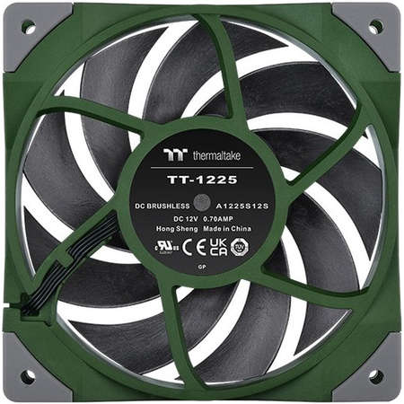 Ventilator pentru carcasa Thermaltake ToughFan 12 120mm Verde
