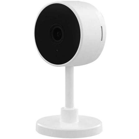 Camera supraveghere Resigilata SMART Home Monitor 1080P WI-FI cu senzor de miscare si alerte audio-video si suport Google Assistant si Alexa Alb