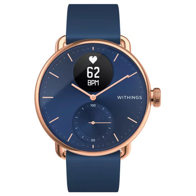 Smartwatch Scanwatch 38mm Rose Gold Blue