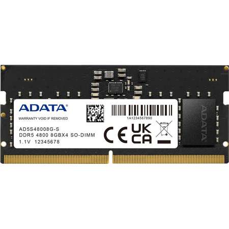 Memorie laptop ADATA 8GB (1x8GB) DDR5 4800MHz