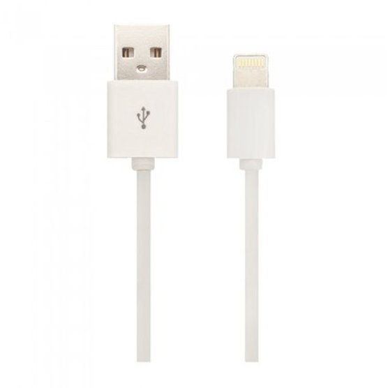 Cablu de date 8453 iPhone cu licenta MFI 1.5m Alb